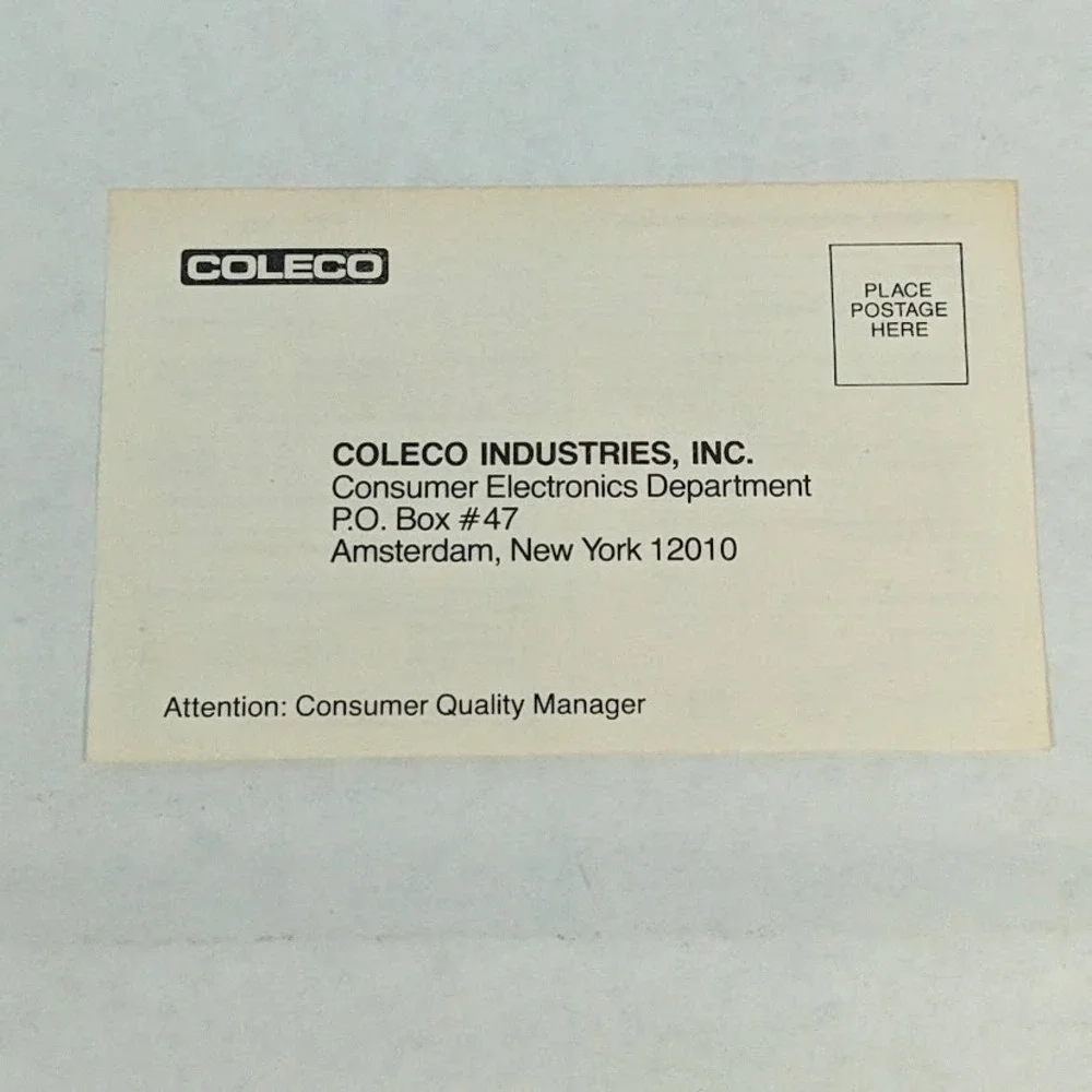 Vintage Atari Video Game Cartridge‎ Mini Product Catalog Game Insert Lot 1983